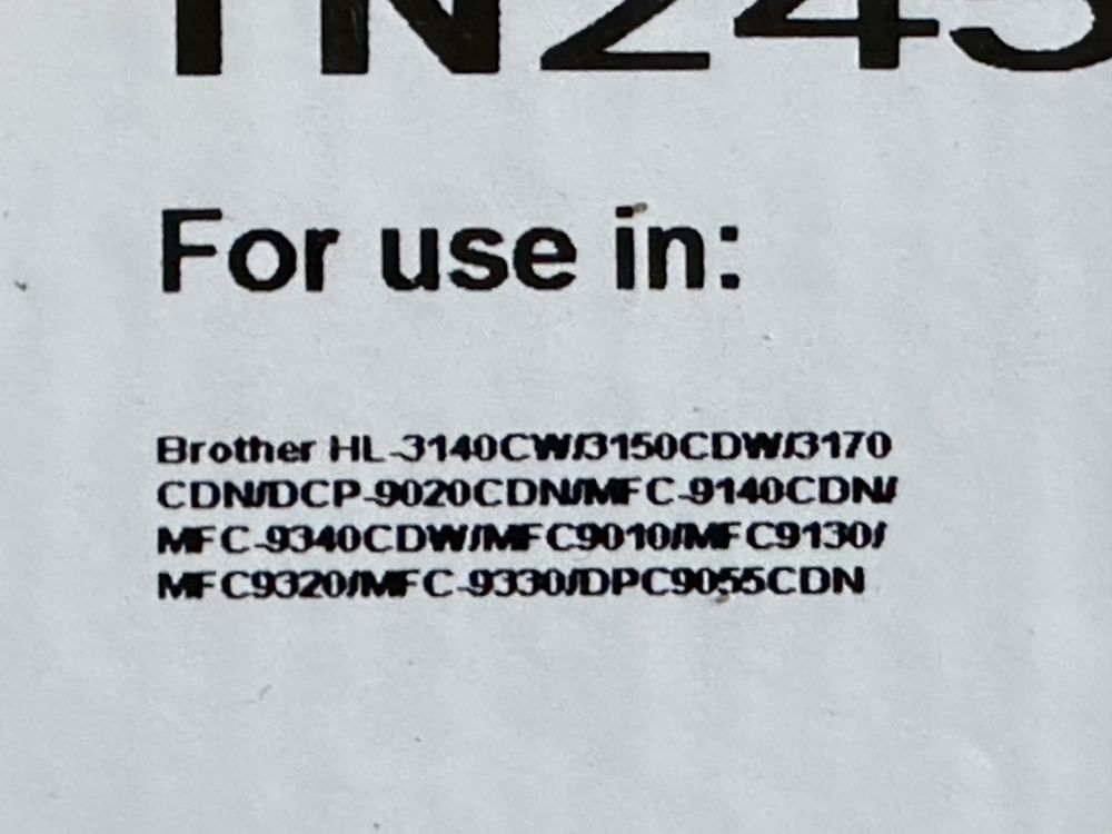 Set Toner imprimante Brother TN 241 / 245