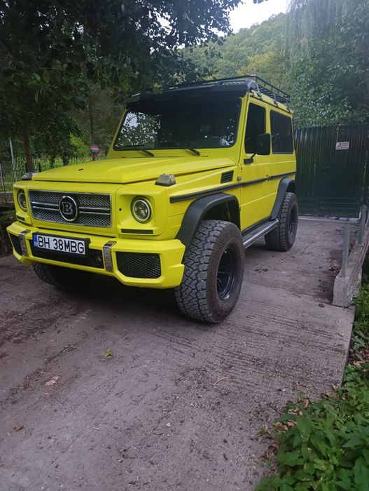 Mercedes G W460  anul fabricației 1985, proiect unic motor Om 606