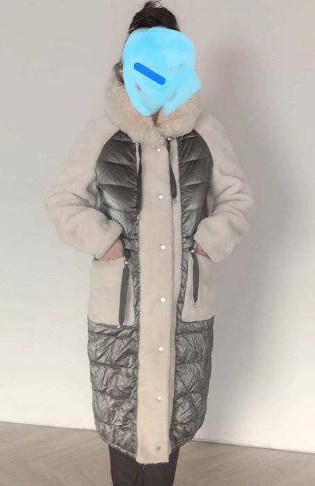 зимняя женская дублёнка