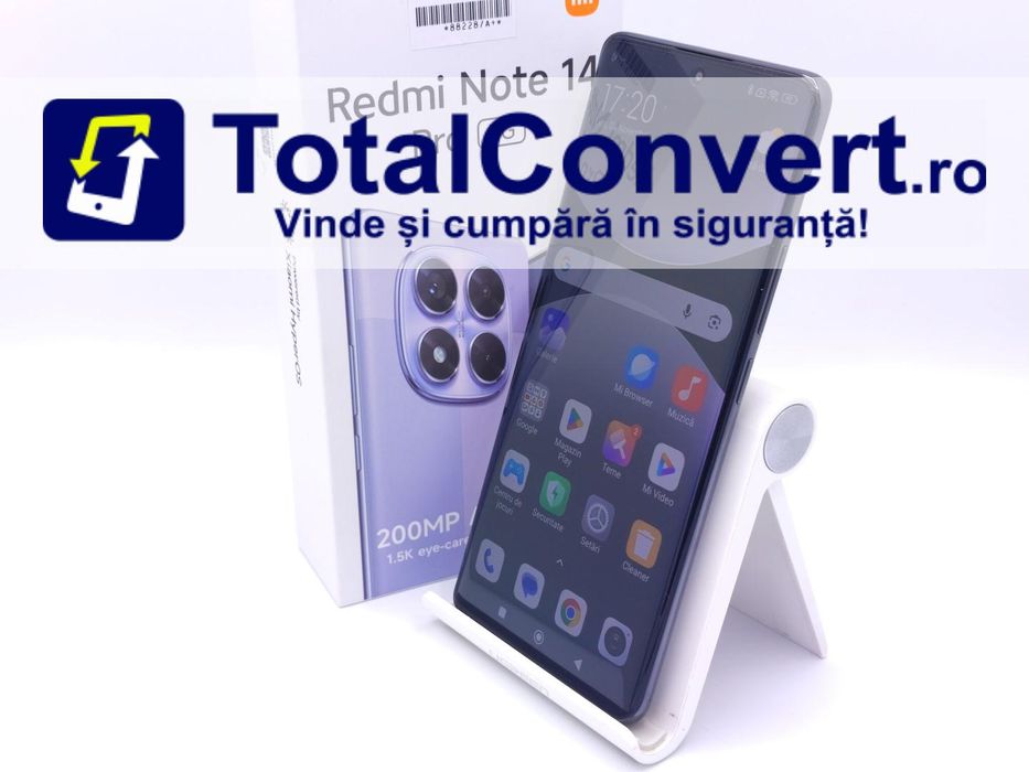 Xiaomi Redmi Note 14 Pro 5G 256GB Black, Garantie 24 luni | #D88228