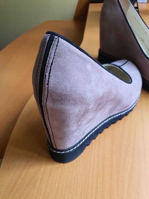 Дамски обувки Масимо Зарди велурени, номер 37, нови