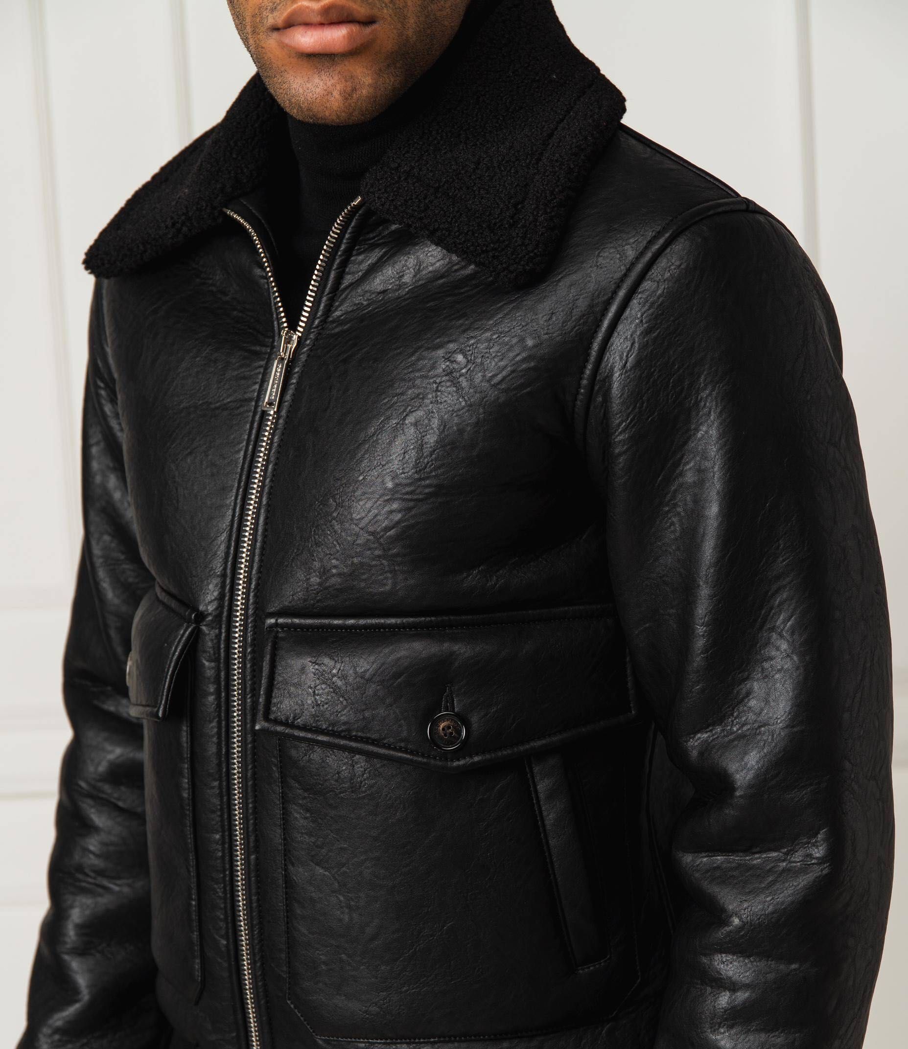 Dsquared2 leather jacket