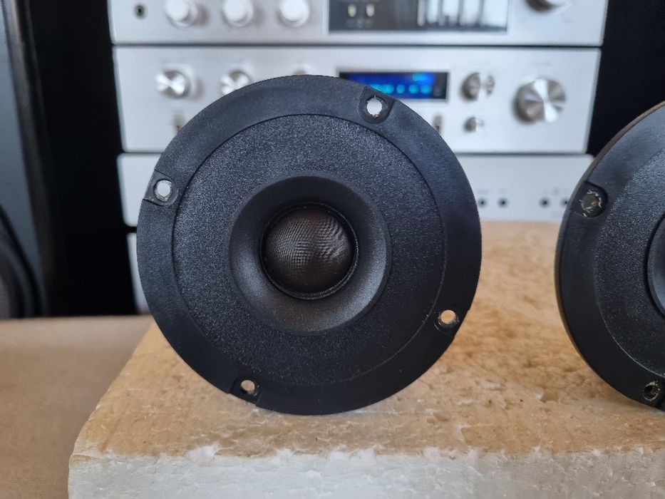 Set Tweetere Kirksaeter (Peerless). 8 ohms,70 watts,10 cm. Impecabile.