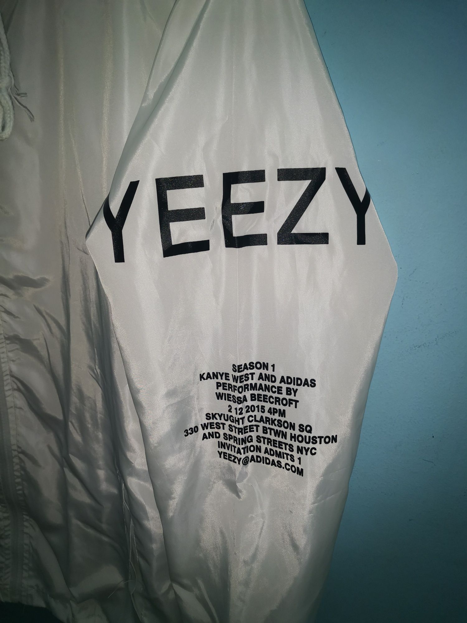 Adidas Originals & Kanye West Yeezus мъжко яке тип ветровка - L