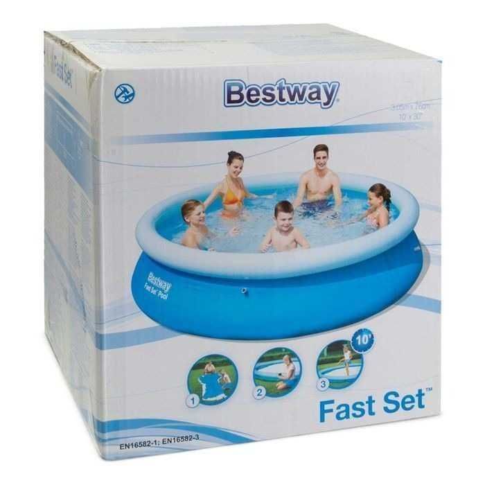 Бассейн Bestway с надувным бортом ред бар доставка бар