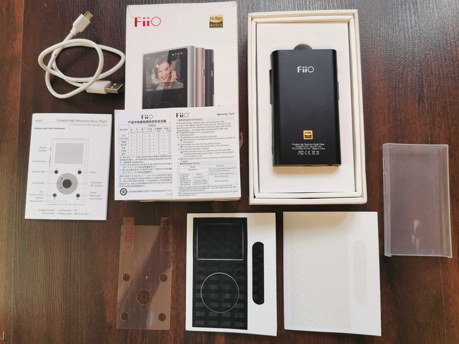 Fiio Player audio portabil Professional hi-res Flac Audiofil, Car Mode