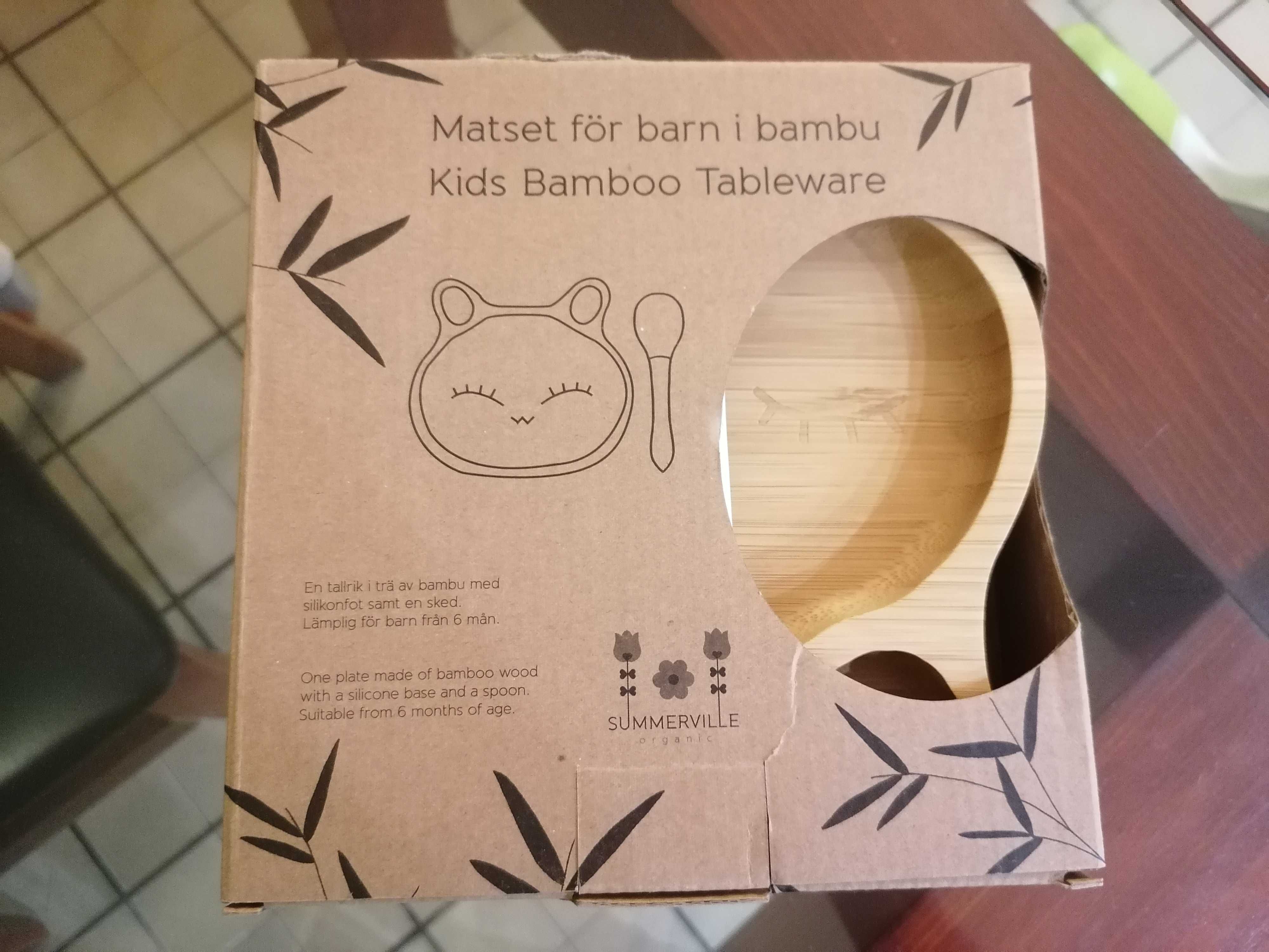 Комплект за хранене Bamboo Bunny Yummy Blue