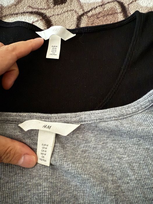 Юбка миди ZARA, раз.L. и лонгслив H&M.