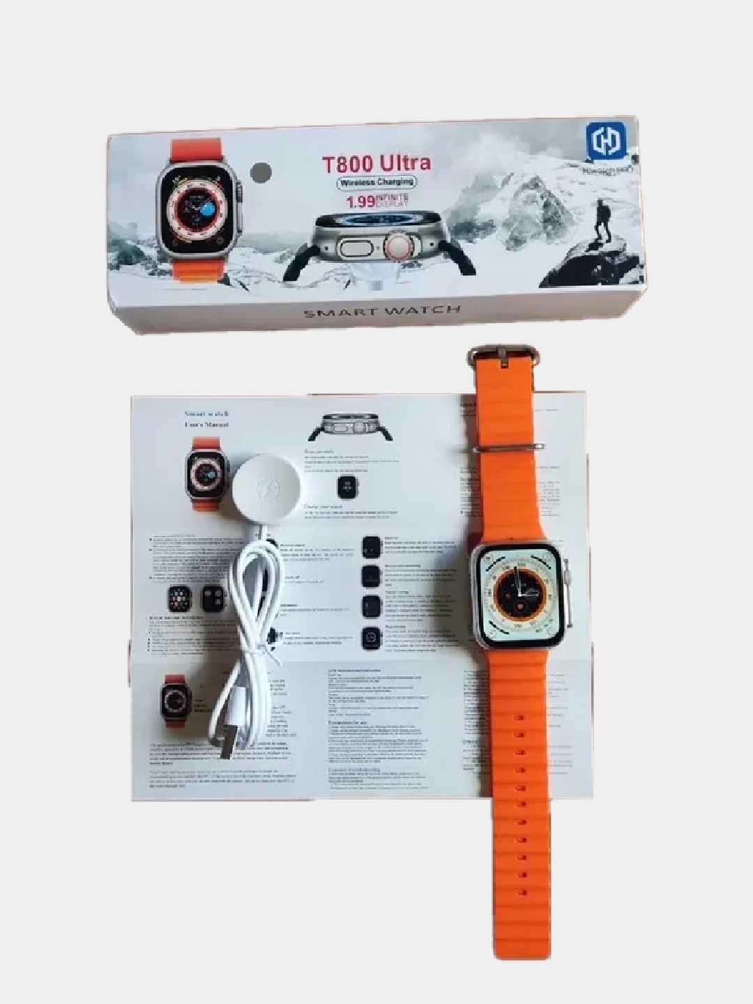 Smart watch T800 ULTRA, 49 mm