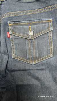 Blugi de damă LEVI'S, Originali, Albaștri,model deosebit,măsura W32