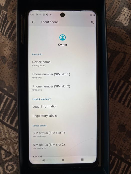 Продавам телефон Motorola Moto G51 5G, 4GB, 64GB, Indigo Blue