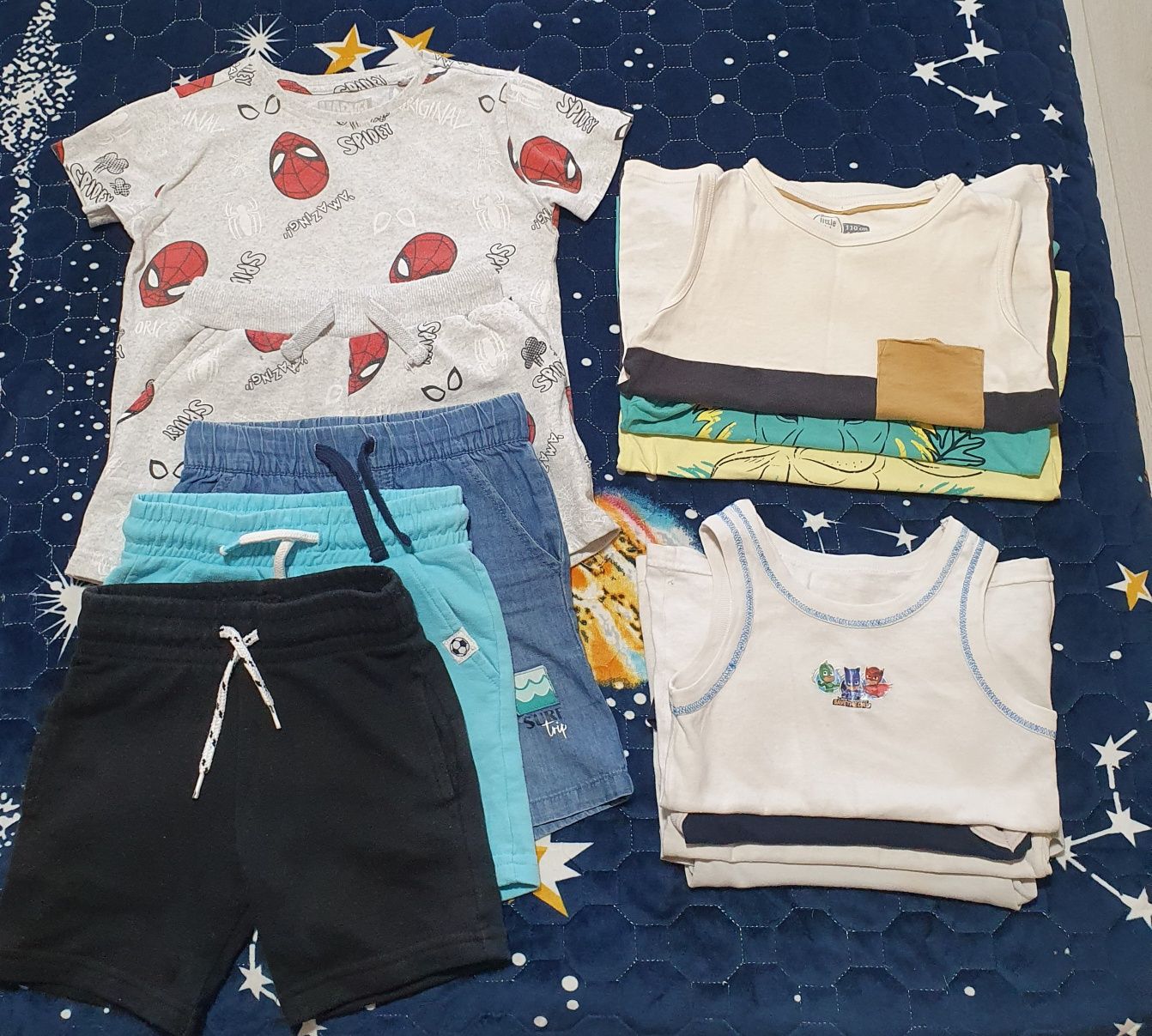 Lot pantaloni scurti baieti 5-6 ani