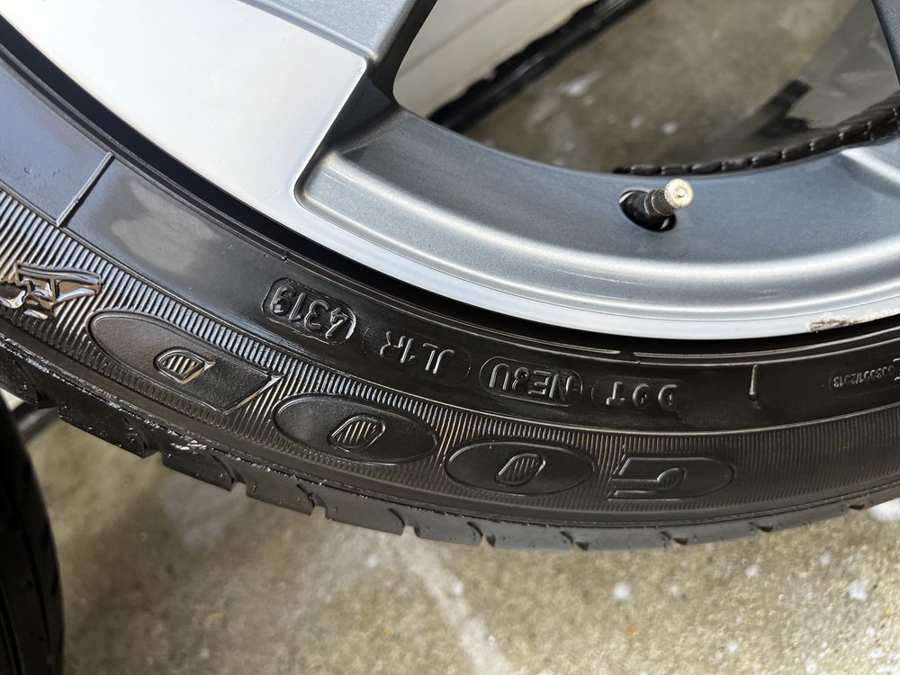 Jante  rotor audi cu anvelope de vara 245/45R18 Audi A4,A5,A6
