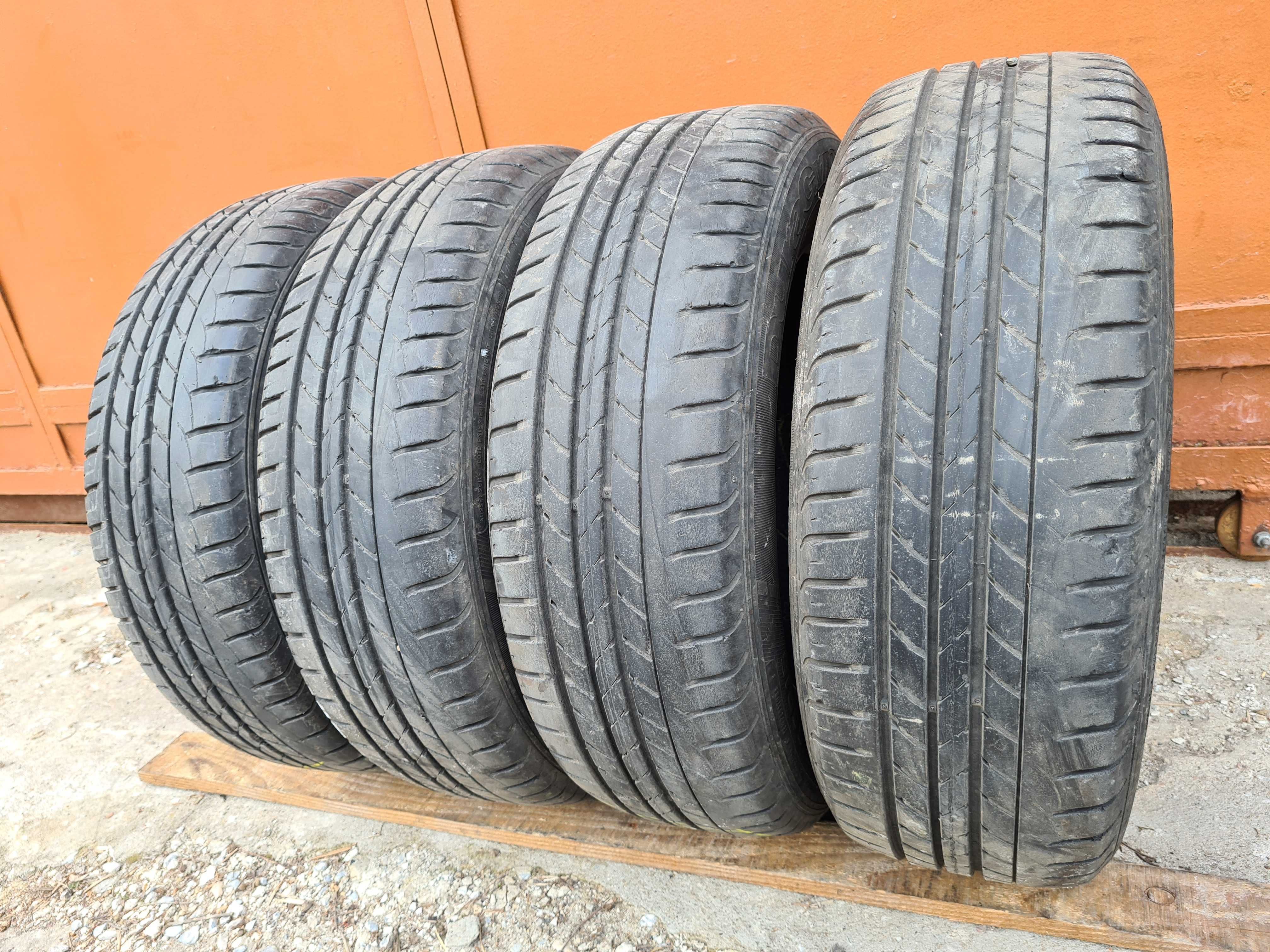 4 бр. летни гуми 185/65/15 GoodYear DOT 0715 5-6 mm