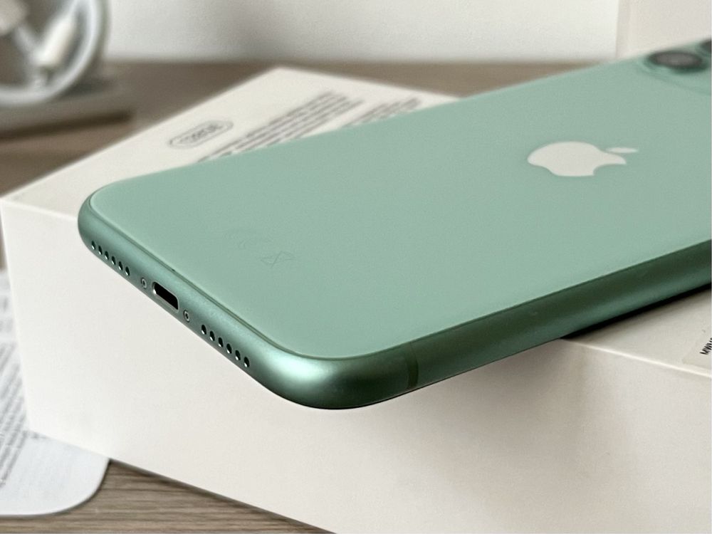 iPhone 11, 128GB, Green, 100% батерия, ОТЛИЧЕН, ГАРАНЦИЯ!