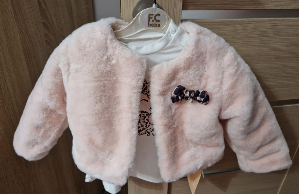 Blanita si bluza fetite marimea 92 (1,5 ani)