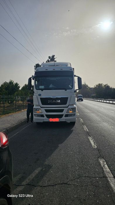 UZ MAN TGS 19.400 + KRONE Универсал Контейнеровоз Прицеп Сотилади