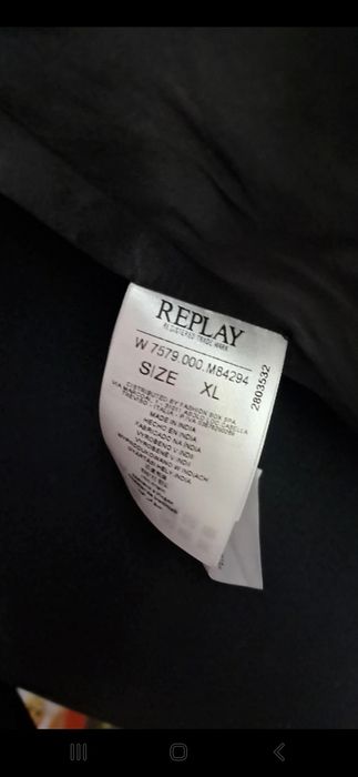 Geaca piele Replay XL