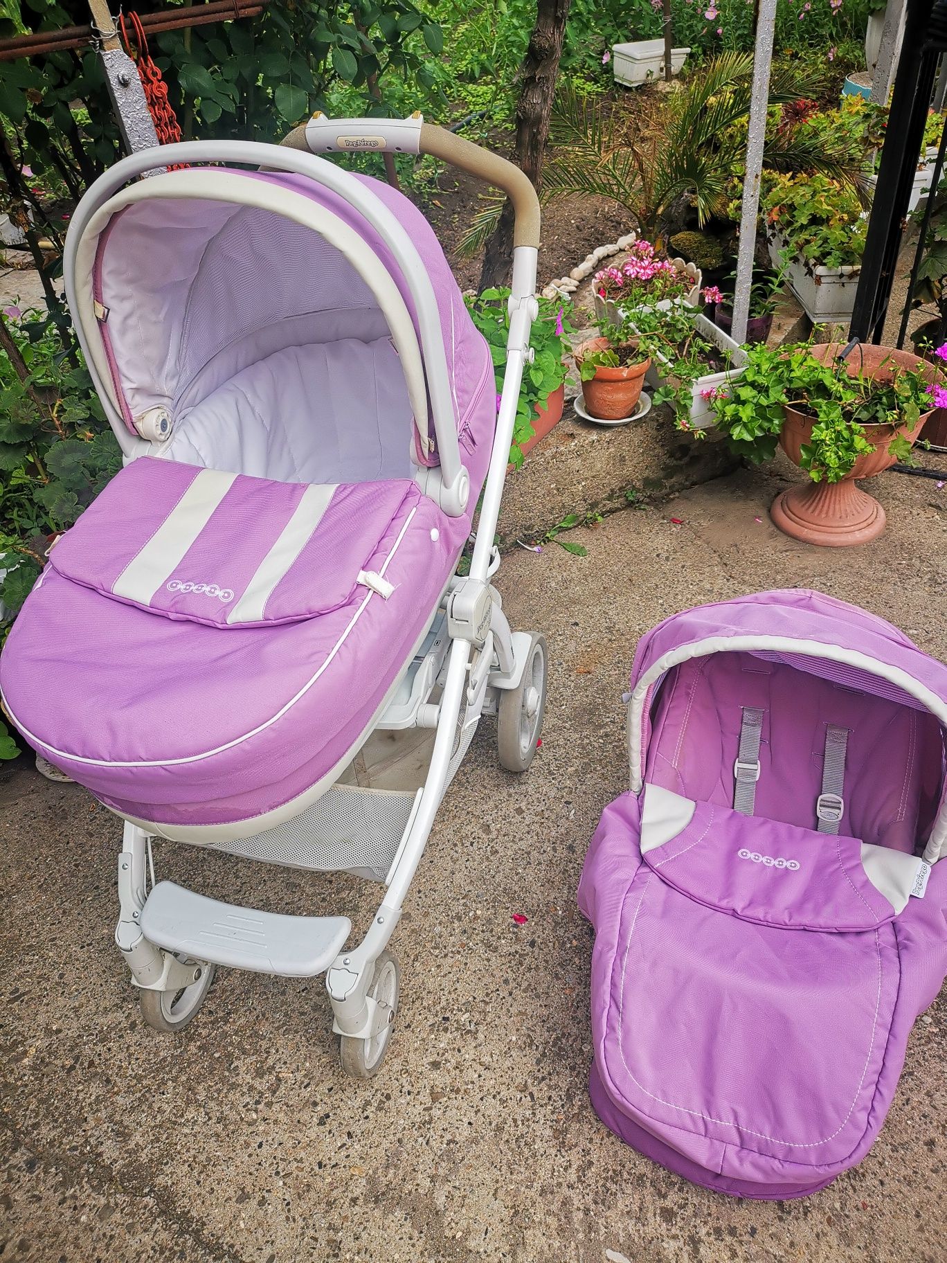 Бебешка количка Peg Perego и Кошче за новородено