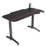Birou gaming Arka Electric Z14 140x66cm suprafata black carbon