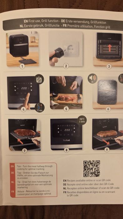 Фурна Горещ въздух, Airfrayer Tefal