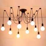 Lustra Suspensie 10 fire + Becuri LED