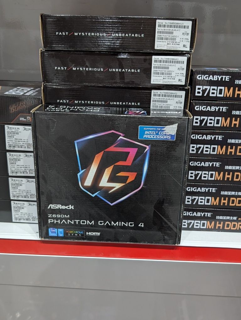 Материнские платы Gigabyte ASRock и др.