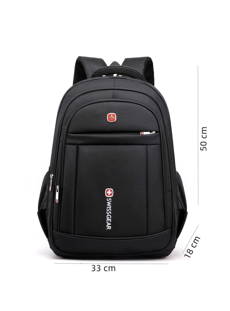 Rucsac original Swiss Swissgear black red cross