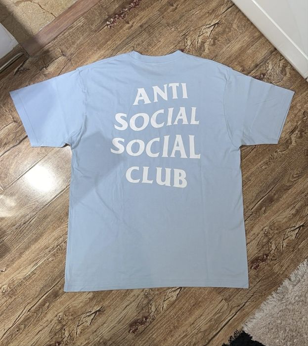 Tricou Anti Social Social Club Baby Blue XL Original
