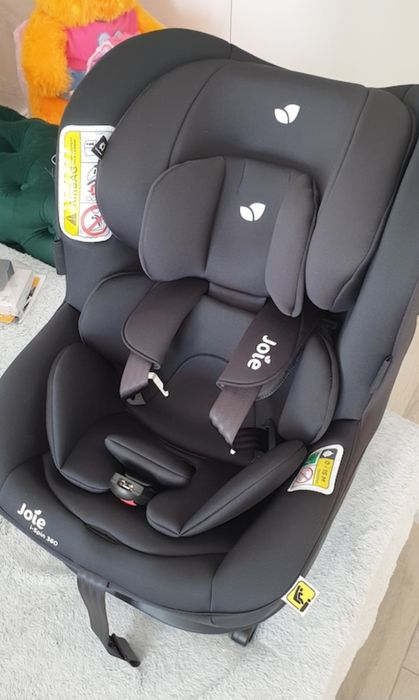 Scaun auto Joie i-Spin i-size rotativ 360 grade cu isofix, 0-18kg