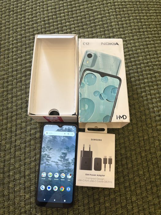 Nokia C12, Dual SIM, LTE, 64GB, cutie completa