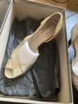 Pantofi piele aurii