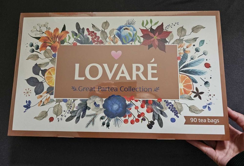 Лукс Колекция Чай Lovare, 90бр., подаръчна кутия