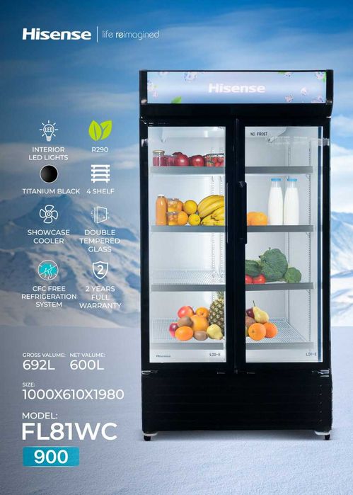 Витринный Hisense FL81WC!