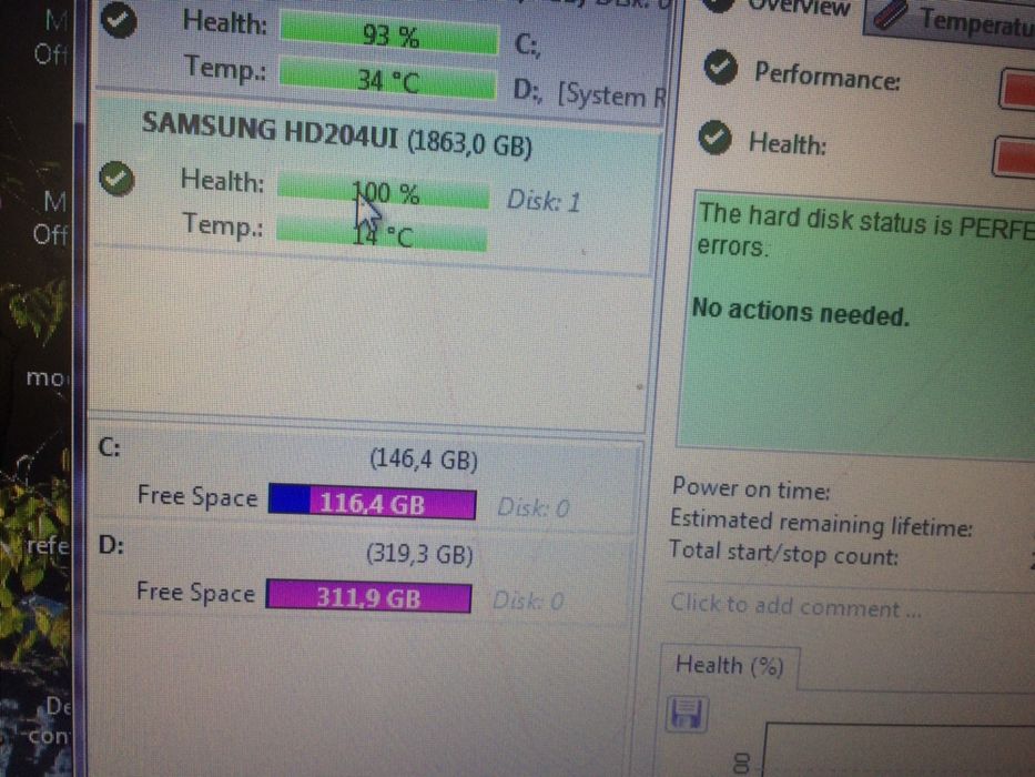 Hard 2tb Samsung HD204UI