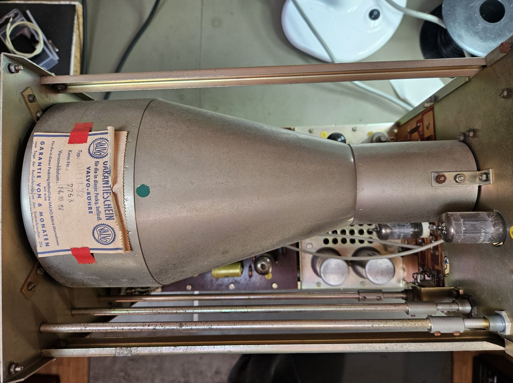 Osciloscop vintage cu lămpi Hameg HM112