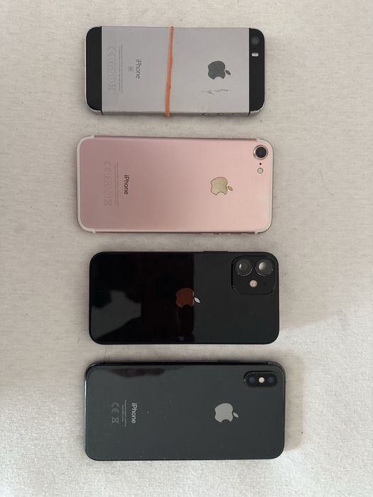 Iphone Se,iphone 7,iphone XS,iphone 12 mini на части