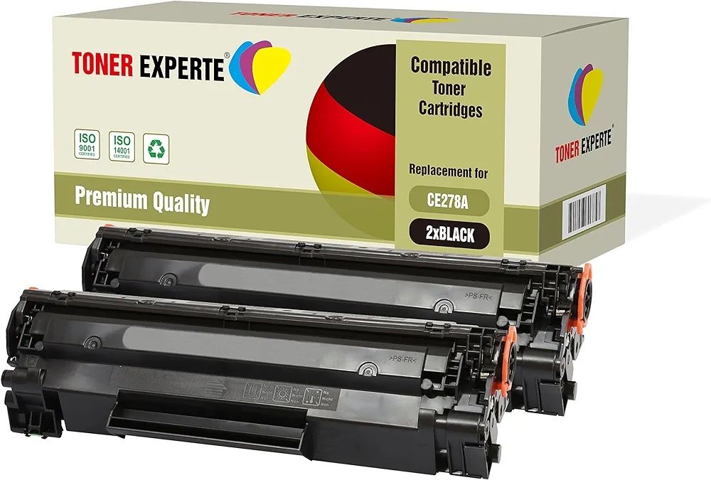 TONER EXPERTE Pachet 2 Compatibile CE278A 78A