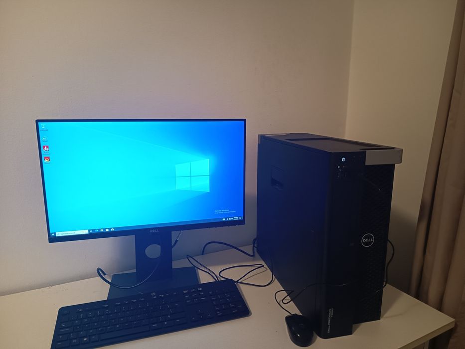 PC warkstation dell t3600, xeon E5 1603, 8 GB, ssd 240 gb