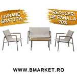 Set mobilier terasa/gradina 2 fotolii canapea și masa LIVRARE GRATUITA
