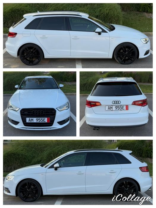 Audi A3 S-Line, 2014, 2.0 TDI, Automat, Quattro, Euro 6-fără Adblue