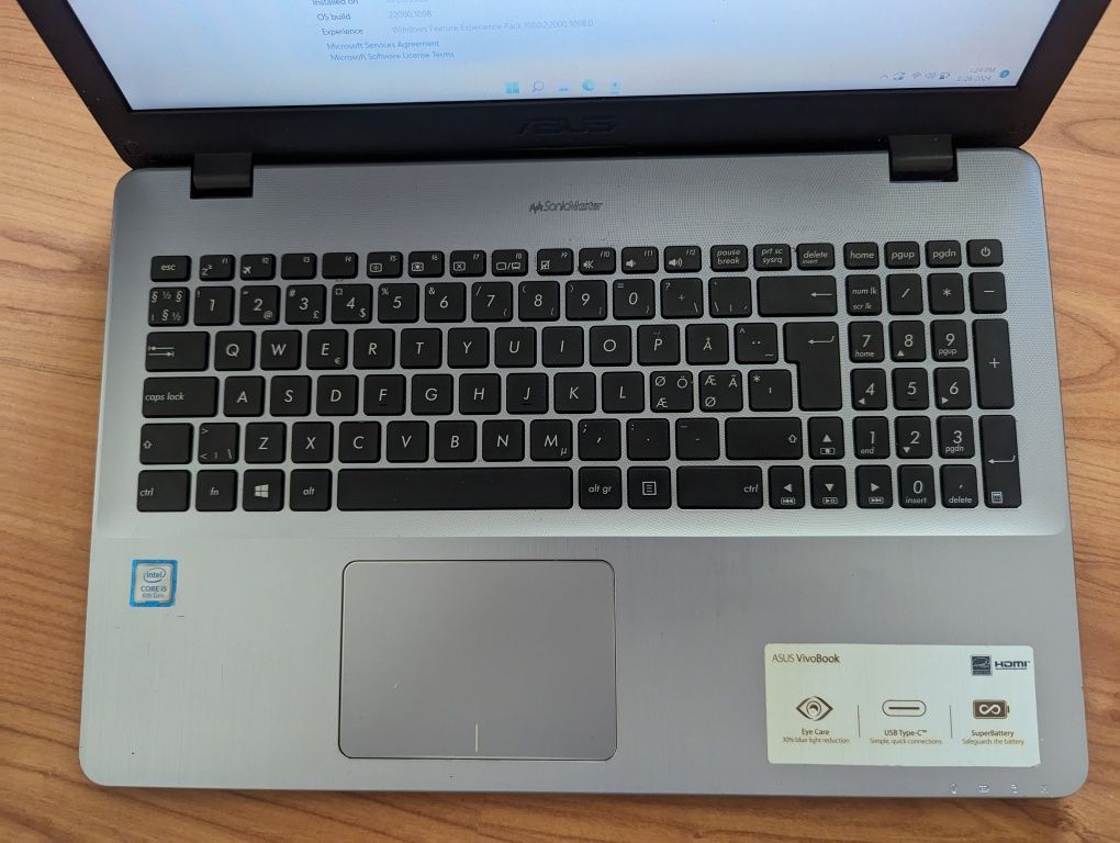 Asus Vivo Book i5 8 gen