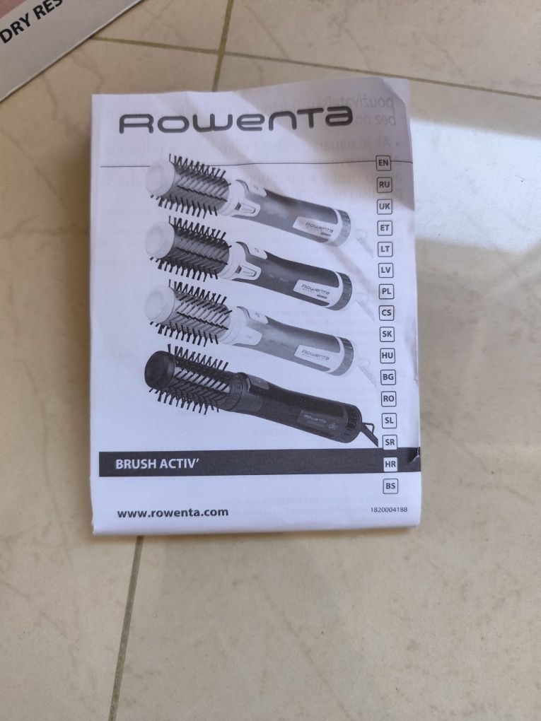 Електрическа четка за коса Rowenta