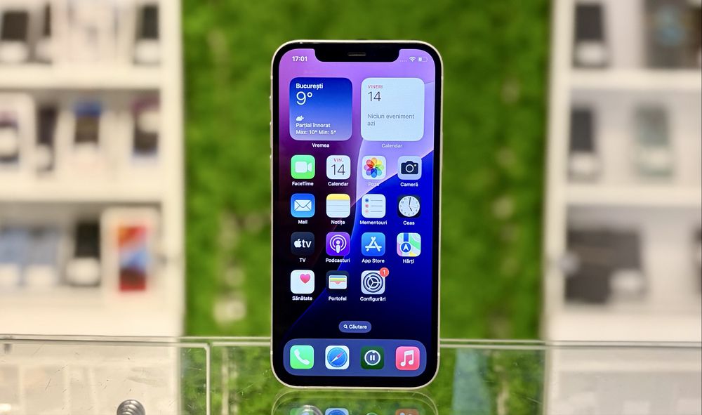 **ATS GSM**ID45357 iPhone 12 64Gb White / Baterie100% / Garantie