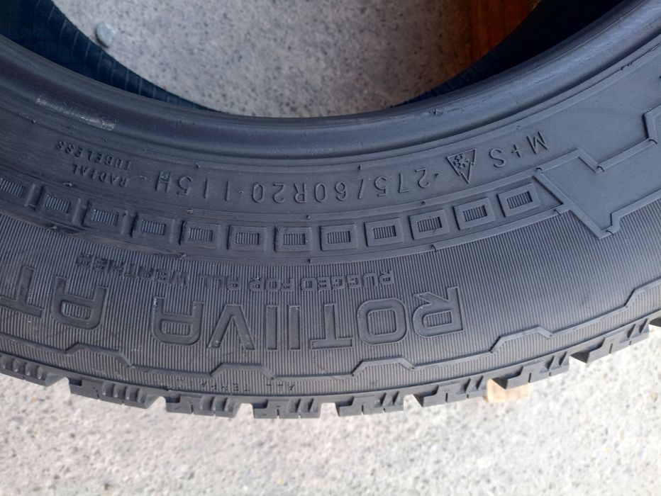 2 anvelope M+S Nokian 275/60 R20 dot 4419