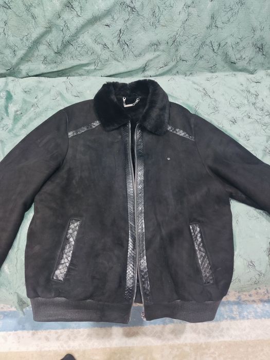 Натуральная дублёнка мужская