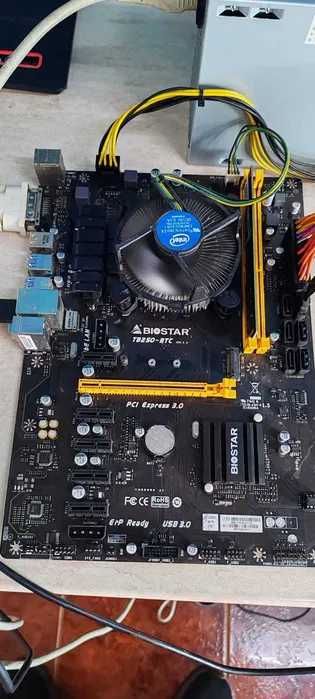 Placa de baza 1151 Slot M2 + Procesor I5 7400 3.5ghz + Cooler Garantie