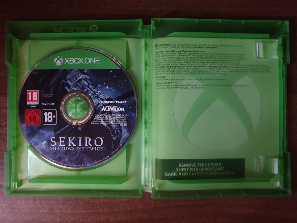 Sekiro Shadows Die Twice Xbox One