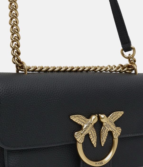 Оригинална чанта Pinko Leather Shoulder Bag