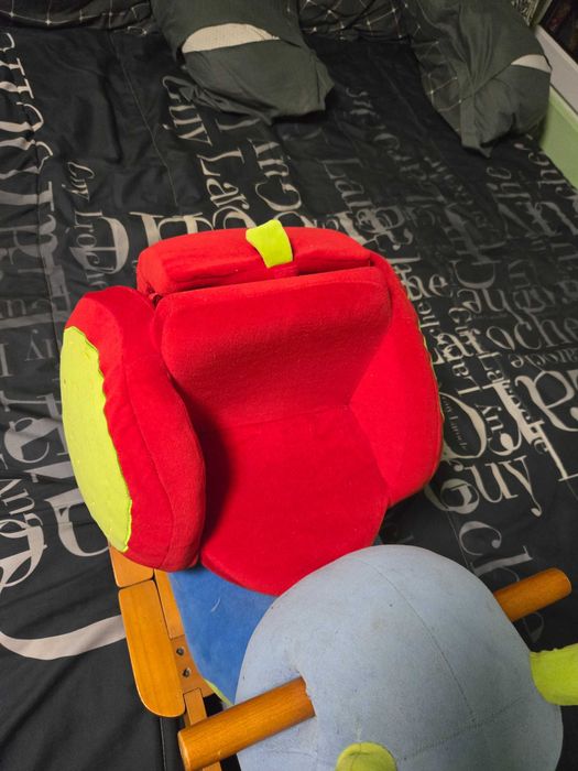 Плюшен Охлюв тип люлка в перфектно състояние